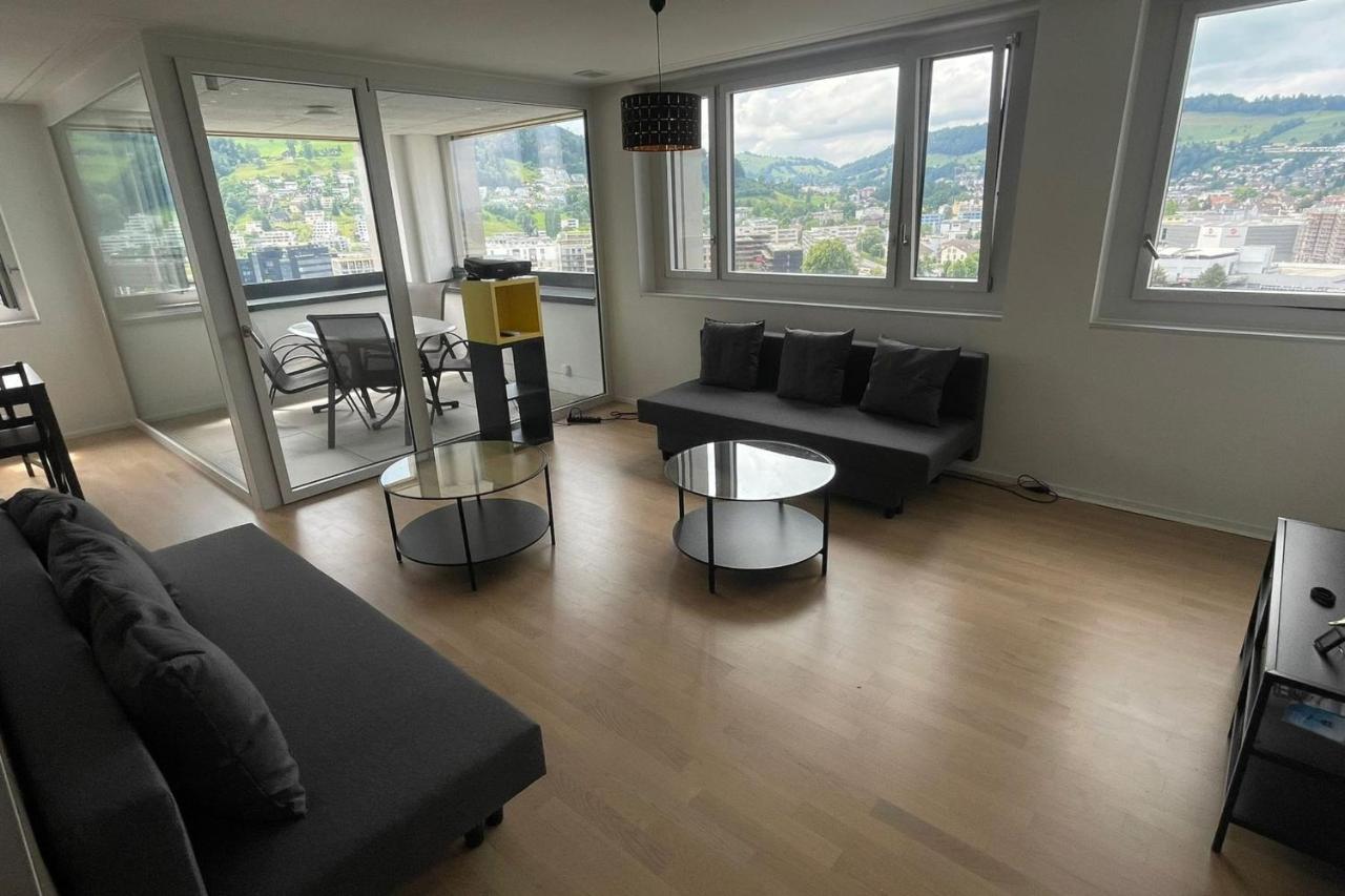 Dream View Apt With Homecinema Netflix & Loggia Lucerne Exterior foto
