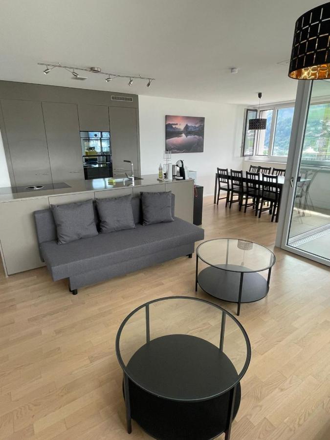 Dream View Apt With Homecinema Netflix & Loggia Lucerne Exterior foto