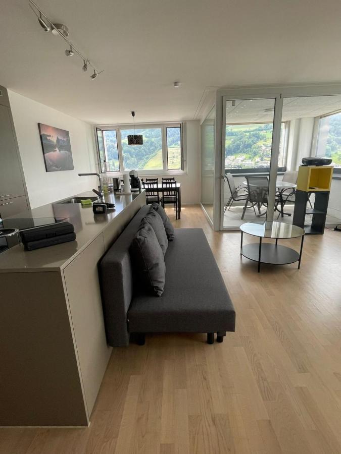 Dream View Apt With Homecinema Netflix & Loggia Lucerne Exterior foto